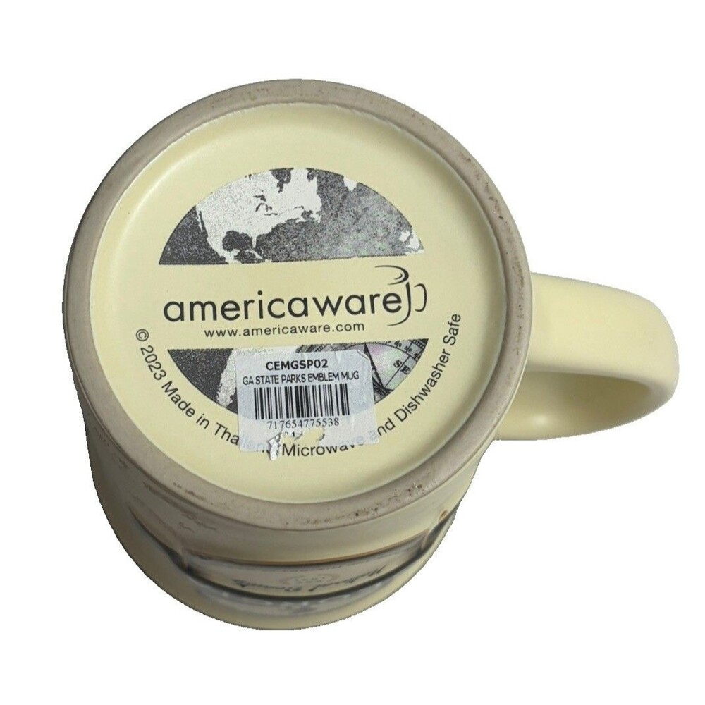 Americaware Coffee Mug Unisex 14 Oz Georgia State Parks Historic Sites Souvenir